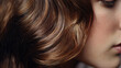 © Image Tree - Elegant soft brown curled hair with warm highlights and natural waves.