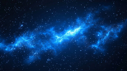 constellations in the blue sky