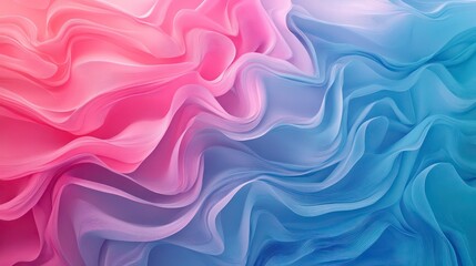 Poster - Abstract pink and blue wavy texture background.