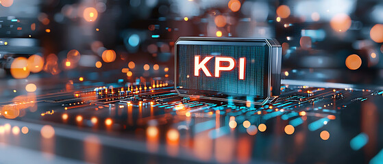 Poster - Kpi analysis workshop corporate office digital insights high-tech environment focused viewpoint performance tracking strategies