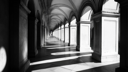 Aufkleber - Sunlight streaming through a window in a quiet room with wooden floors creates a peaceful atmosphere on a tranquil morning