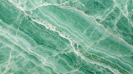 Aufkleber - A green stone wall with a white stripe