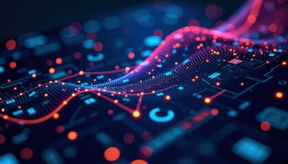 Poster - Digital Background Featuring AI