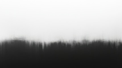 Poster - Abstract monochrome gradient with soft texture blending black and white hues, creating a serene and minimalist atmosphere for artistic backgrounds