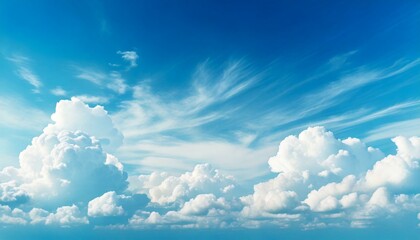 soft blue and white sky gradient background with dreamy cloud texture