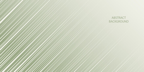 Poster - Minimalistic abstract background with diagonal white lines on soft green gradient. Perfect for presentation, website, banner, modern graphic design projects, promotional materials
