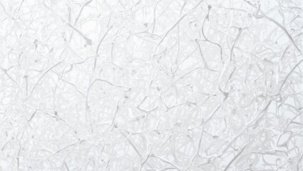 Abstract white fiberglass strands create web like texture