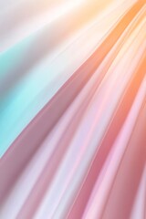 Poster - Soft gradients transition between warm hues of orange and pink and cooler shades of blue and purple, creating an inviting and serene backdrop with subtle lens flare effects