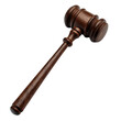 © 69 - Wooden Judge Gavel Representing Justice and Legal Proceedings