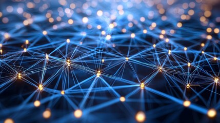 Poster - Abstract Digital Grid Representation with Dense Connections and Lights