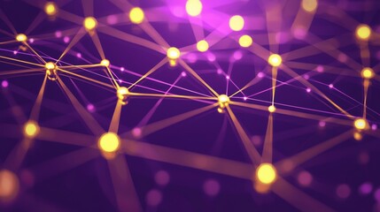 Poster - Artistic Representation of Nodes and Connectivity with Juxtaposed Colors