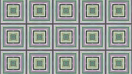 Poster - 596 kaleidoscop flower edges inv 20 0
