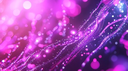Poster - Dynamic Digital Experiences Reflected in Vibrant Abstract Background Design