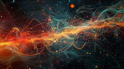 Poster - Tranquil Connections Emerging From an Expansive Cosmic Landscape