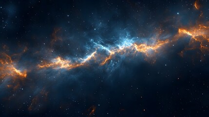 Poster - Dramatic and Image Showcasing a Powerful Cosmic Explosion within the Vast and Mysterious Universe Revealing the Captivating Splendor of Celestial Phenomena and the Wonders of Astrophysical Processes