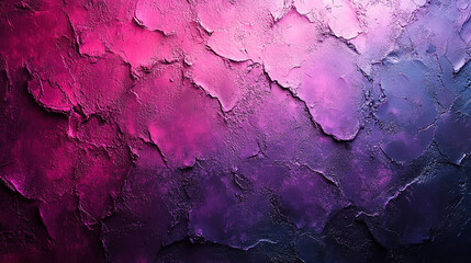Poster - Colorful textured wall with shades of pink, purple, and black in artistic design