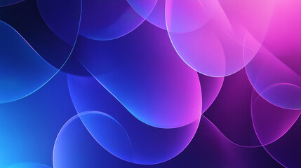 abstract violet and blue shape background design transparent modern futuristic 3d render illustration background