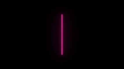 Poster - Neon jolly roger sign animation, uniform vertical rotation. Glowing neon 3D skull crossbones icon, looped spin. Pirate skull emoji, corsair cranium, danger, death warning, skeleton. Pink, purple, red
