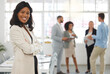 © Kirsten Davis/peopleimages.com - Woman, arms crossed and financial leadership in workplace, proud professional and director of accounting. Female person, portrait and confidence for stock exchange, manager and expert in investment