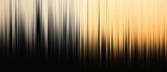 Poster - Abstract Black Gold Vertical Lines Gradient Background