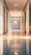 © Kitta Studio - Bright and Modern Hallway with Reflection in Contemporary Building