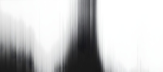 Poster - Abstract Black and White Vertical Stripes Modern Digital Art Background Texture Design Elegant Minimalist Graphic Illustration High Resolution Image  