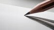 © JohnDesignHub - A sharpened pencil glides across smooth white paper, creating art.