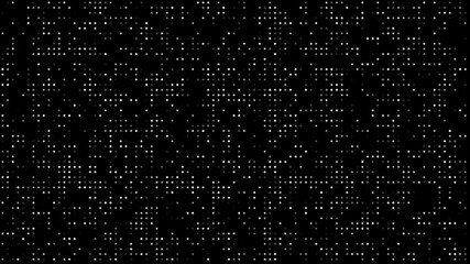 4k digital high technology binary matrix abstract background, halftone dots and grid texture effect, loop animation