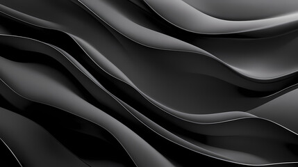Wall Mural - black gray silver grainy gradient background abstract monochrome noise texture backdrop wide banner 