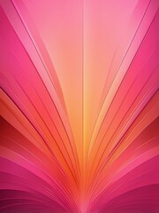 Wall Mural - pink to orange smooth grainy texture gradient with glowing noise background, Art decoration
