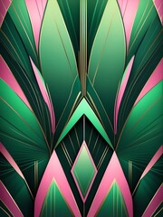 Wall Mural - green to pink smooth grainy texture gradient with glowing noise background, Art decoration