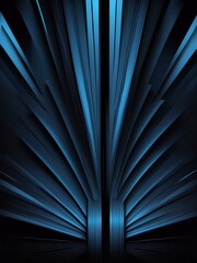 Wall Mural - blue to black smooth grainy texture gradient with glowing noise background, Art decoration