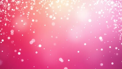 Wall Mural -  pink confetti vibrant mood celebration explosion on gradient party colors background