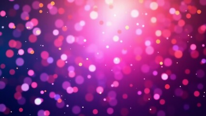 Wall Mural - purple confetti vibrant mood celebration explosion on gradient party colors background
