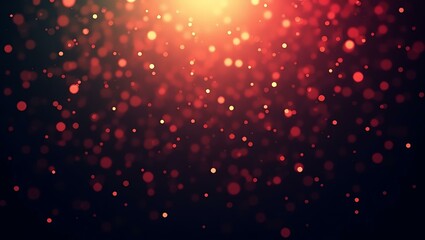 Wall Mural - black confetti vibrant mood celebration explosion on gradient party colors background