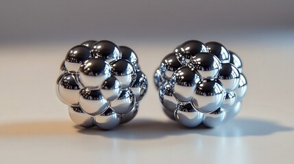 Poster - metallic solids differ from molecular solids in terms of particle behavior.