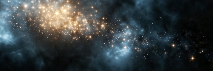 Wall Mural - a large cluster of stars