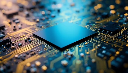 Poster - Central Processing Unit Integrated Circuit Board Technology