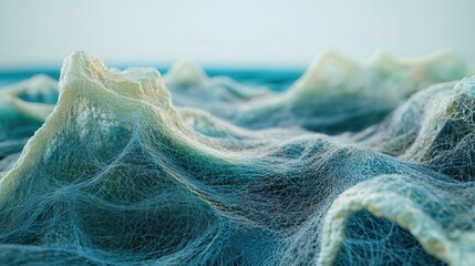 Poster - models simulate the movement of microplastics in oceans and rivers