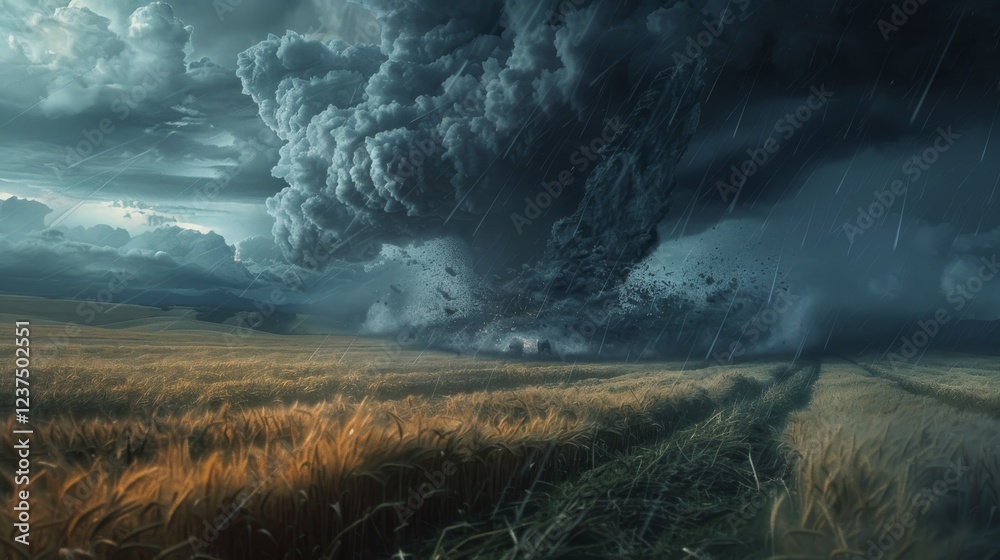 Unleashing the Fury: Massive EF5 Tornado Devastating the Enormous ...