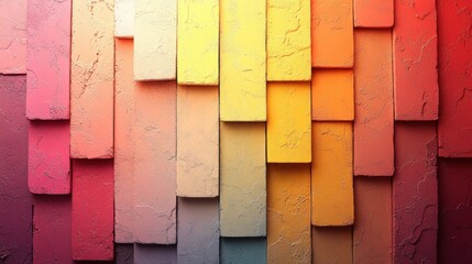 Wall Mural - a bright and uplifting gradient transitioning from golden yellow to pale peach,