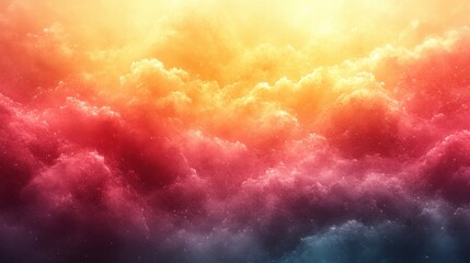 Wall Mural - a bright and uplifting gradient transitioning from golden yellow to pale peach,