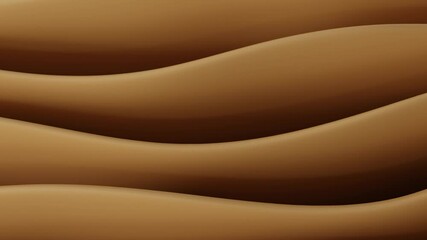 Poster - Abstract Brown Wavy Patterns 4k 60 pfs looping video