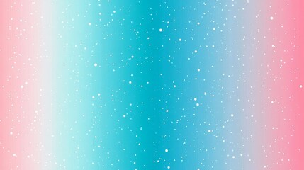 Poster - Pastel Gradient Background with White Speckles Design