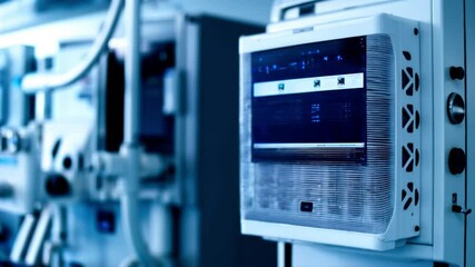 Poster - Medical Equipment in a Modern Hospital Setting
