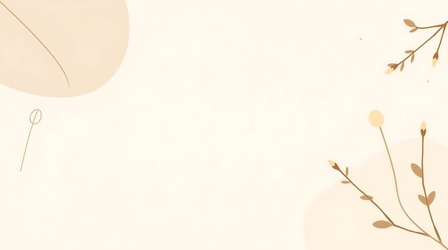background with flowers flat 