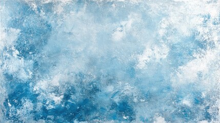 Fototapete - Rough textured blue background with a grunge-style distressed effect for a vintage feel.