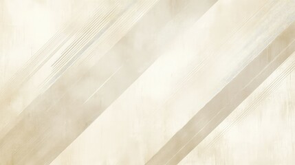 Poster - Soft beige background with subtle diagonal stripes creating a modern and elegant texture.
