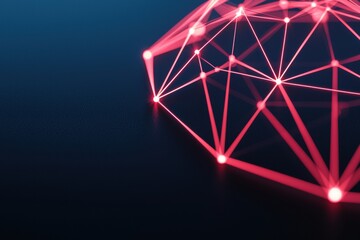 Poster - Interconnected Business Networks Representing Trust and Integrity in Modern Markets