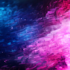 Poster - Vibrant abstract motion graphics digital art colorful patterns studio close-up creative visualization